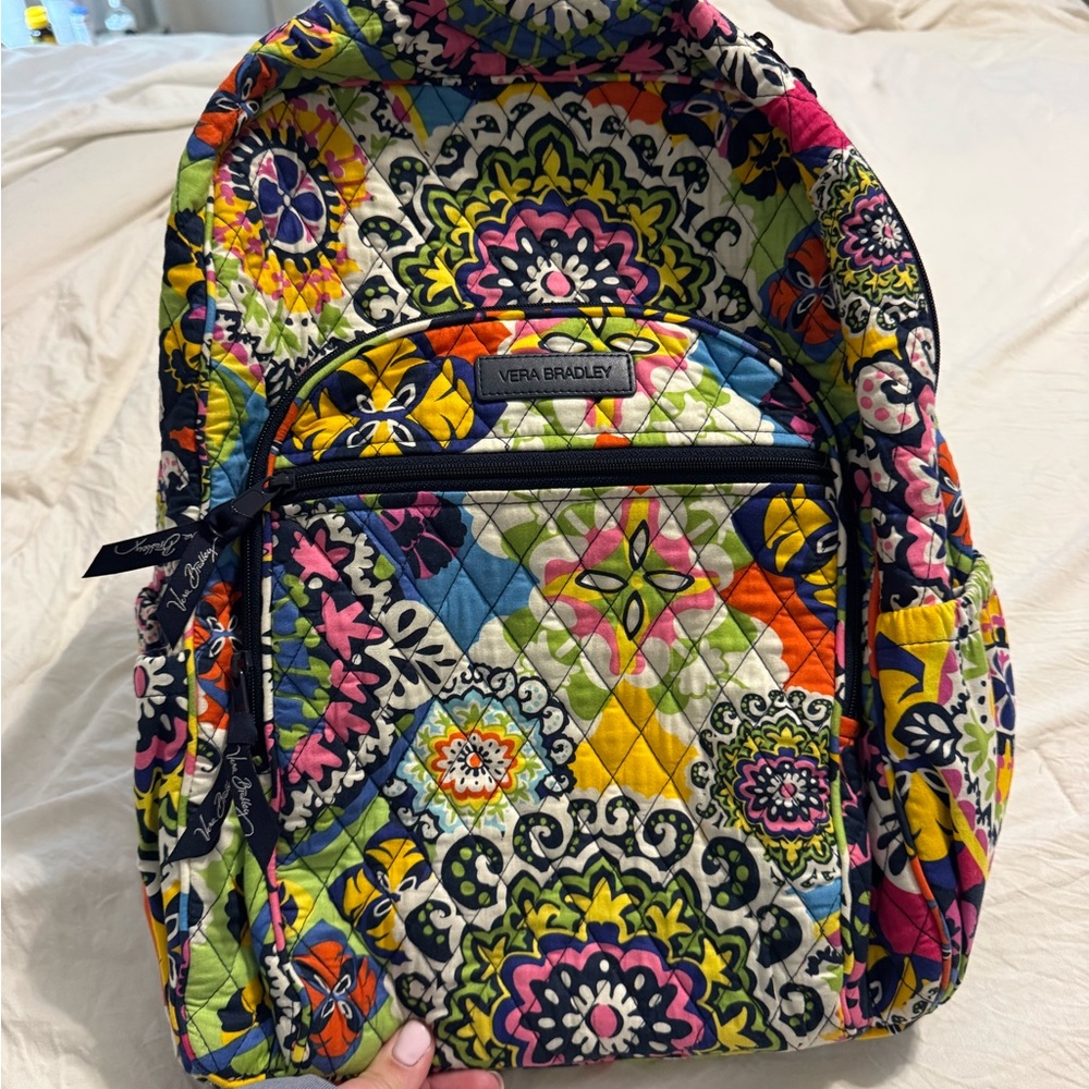 Vera Bradley Colorful Patterned Backpack